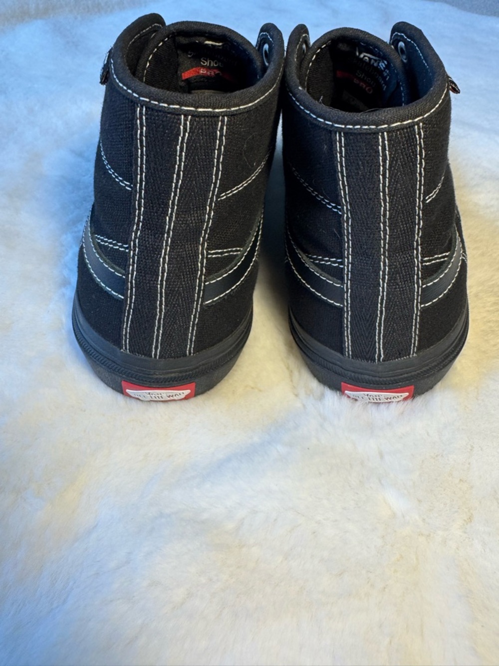 Vans Gilbert Crockett Black High-Top Skate Sneakers Size 9.5 - Picture 6 of 10
